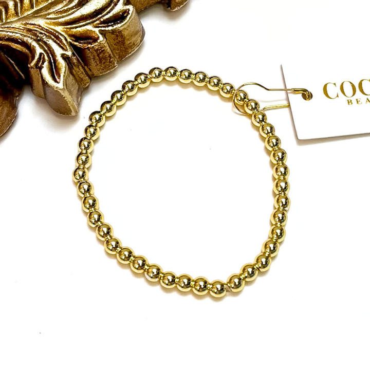 Coco's Beads and Co | The Goldie 4mm Bracelet in Gold