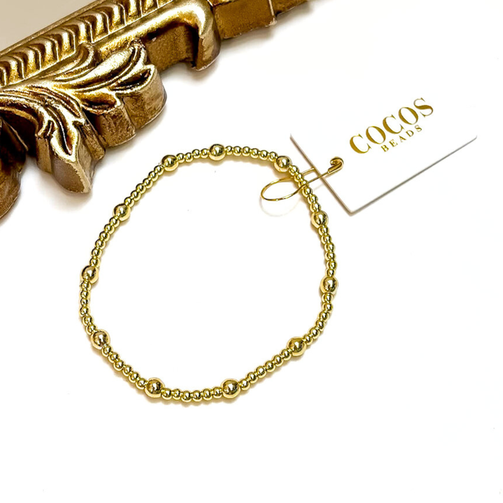Coco's Beads and Co | The Minnie Bracelet in Gold