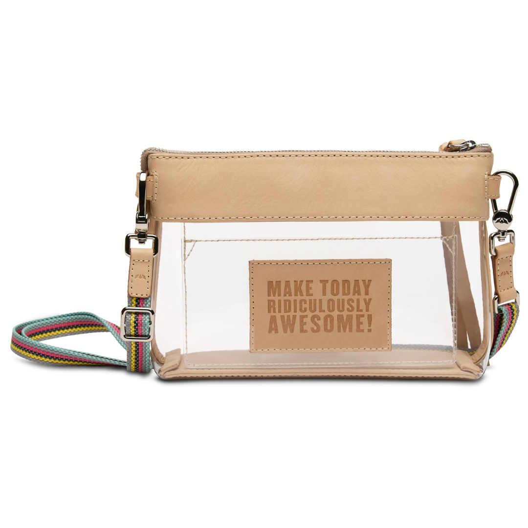 Consuela | Diego Clear Midtown Crossbody Bag