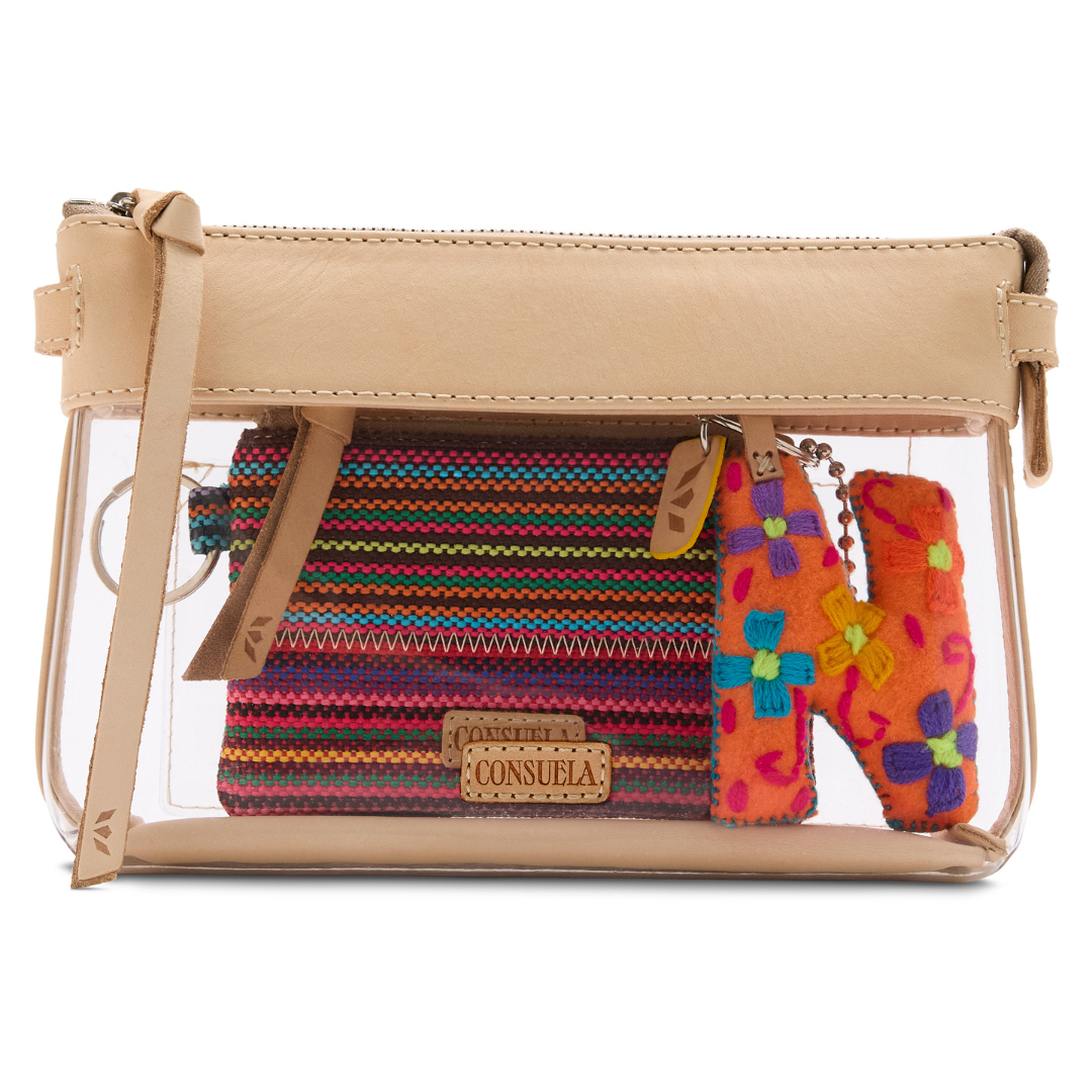 Consuela | Diego Clear Midtown Crossbody Bag