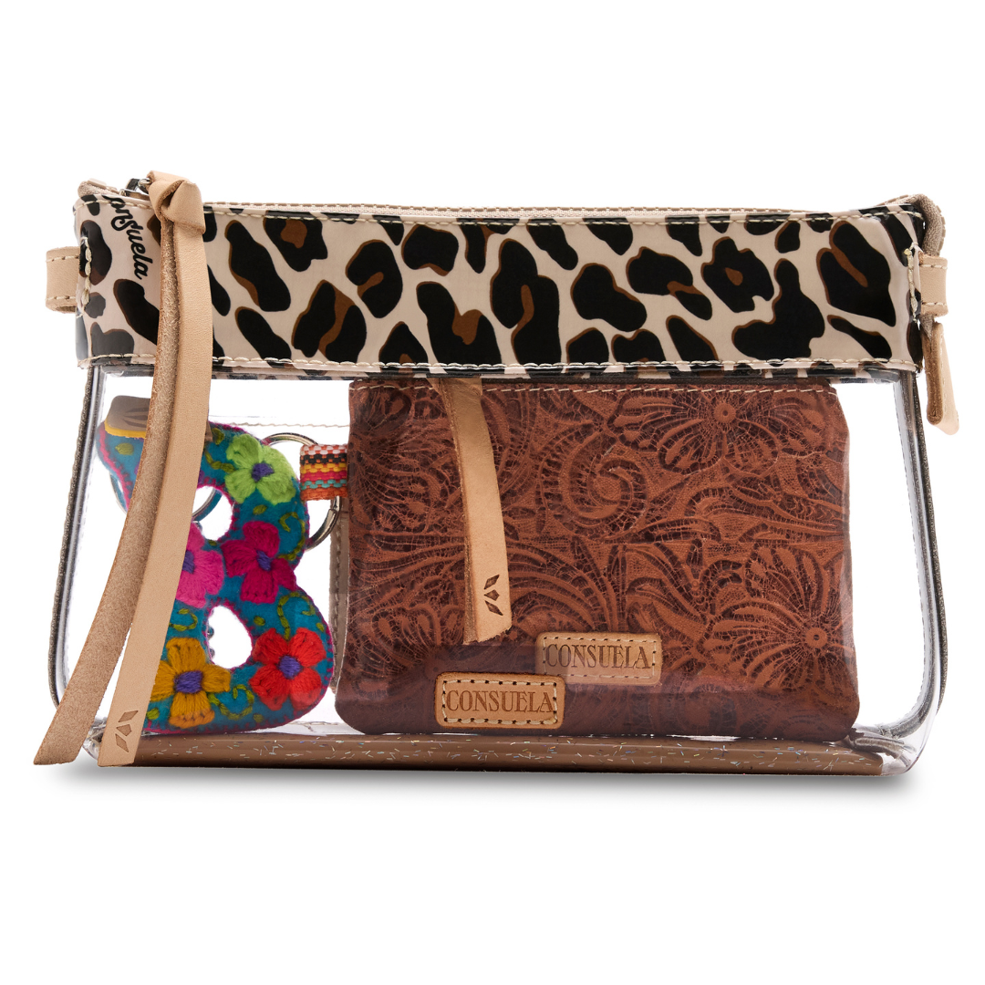 Consuela | Mona Clear Midtown Crossbody Bag