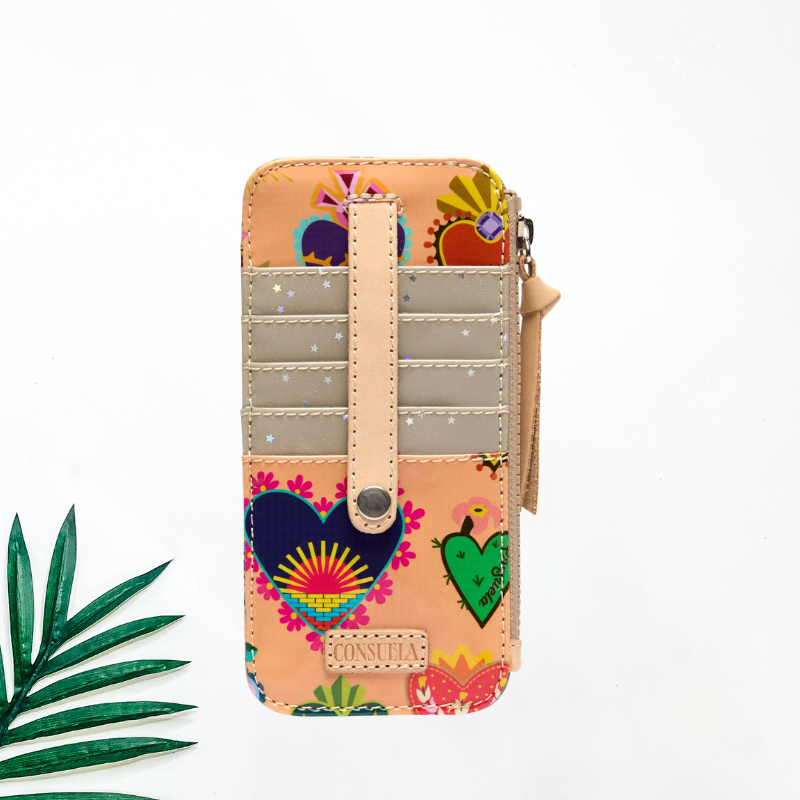 Consuela | Peach Card Organizer