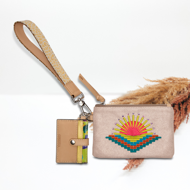 Consuela | Fuzzy Combi Wristlet