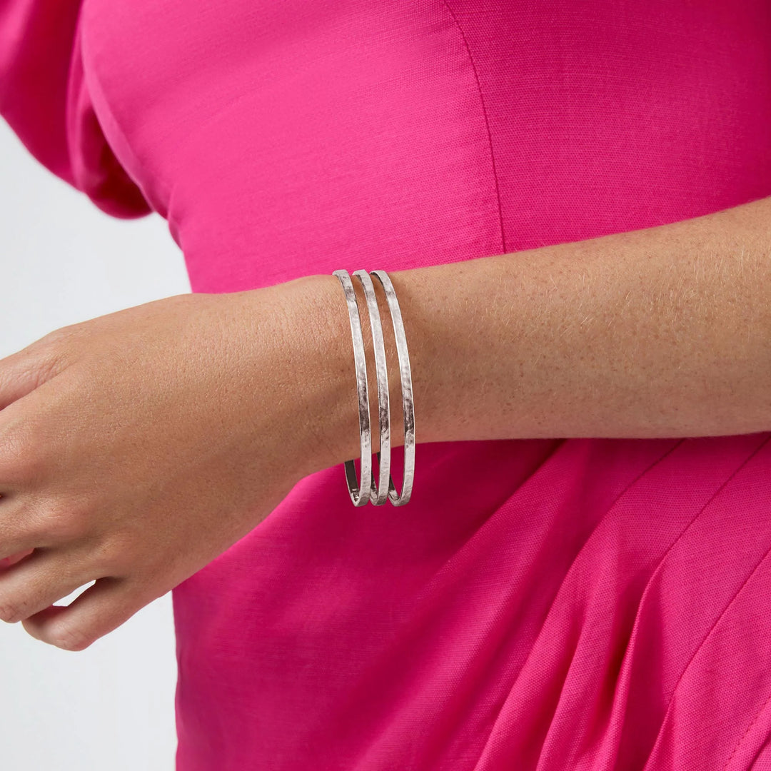 Julie Vos | Crescent Bangle in Silver