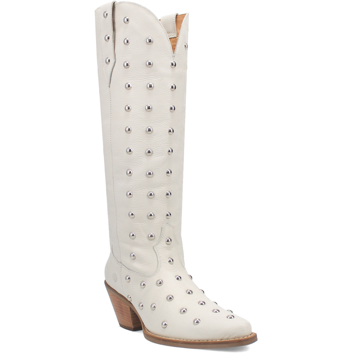 Online Exclusive | Dingo | Broadway Bunny Leather Boot in White **PREORDER