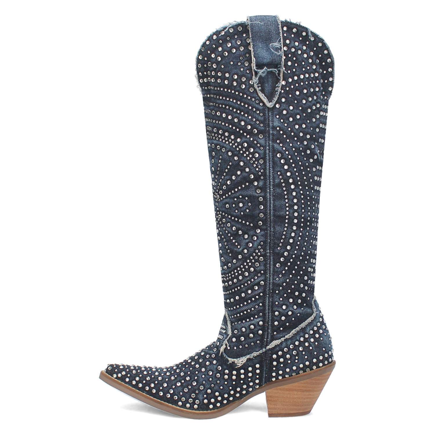 Online Exclusive | Dingo | Honkytonk Honey Denim Boot in Blue**PREORDER - Giddy Up Glamour Boutique