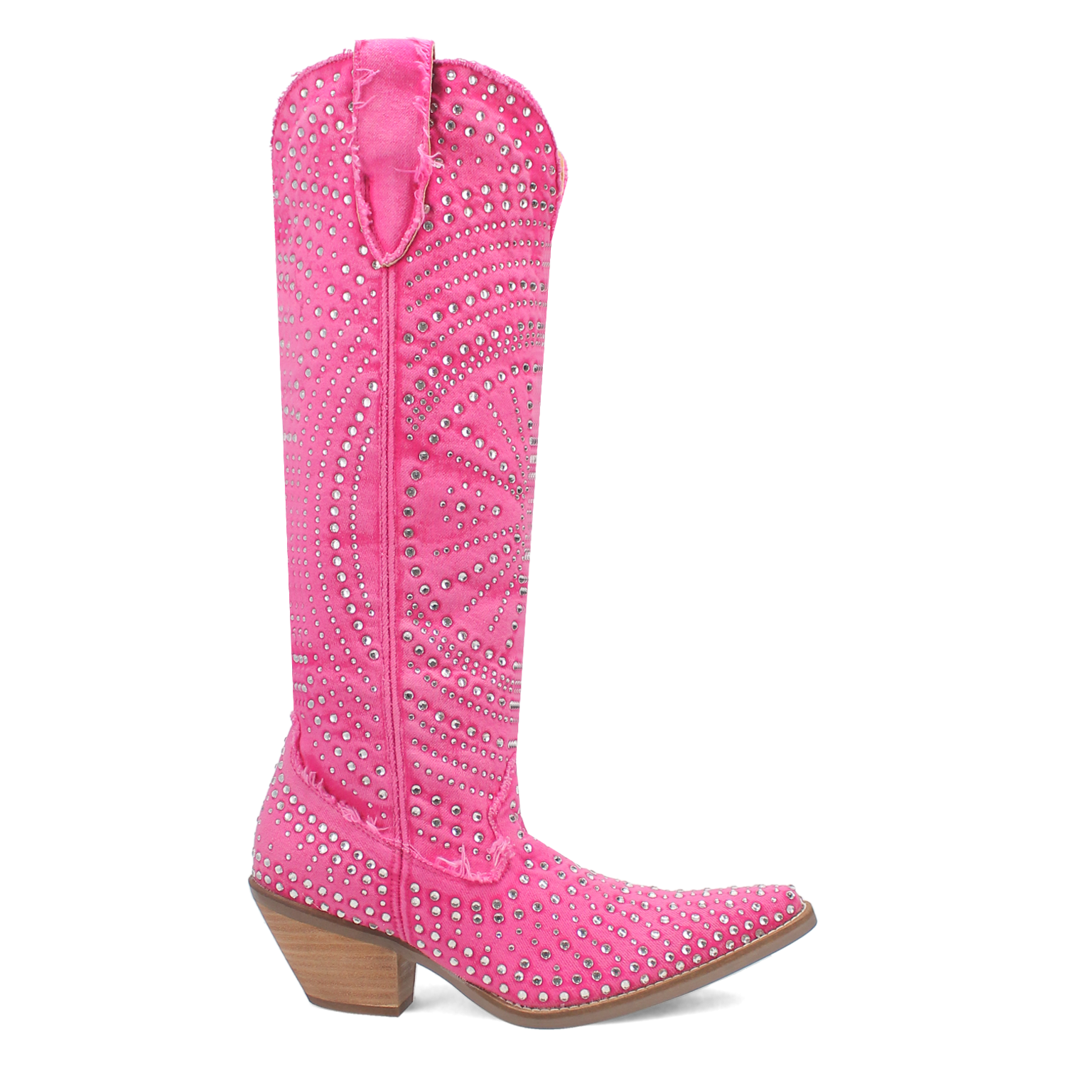 Online Exclusive | Dingo | Honkytonk Honey Denim Boot in Pink**PREORDER - Giddy Up Glamour Boutique