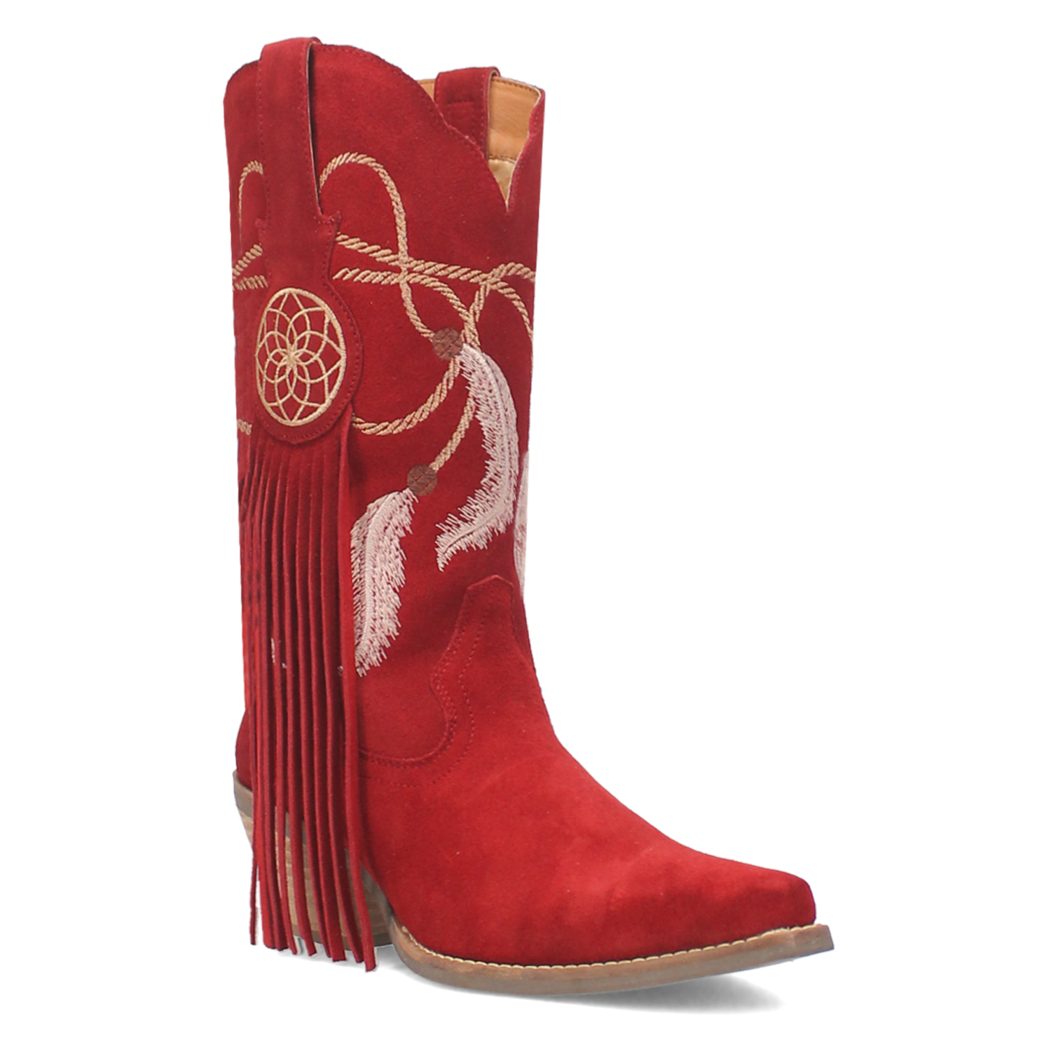 Online Exclusive | Dingo | Day Dream Leather Boot in Red **PREORDER