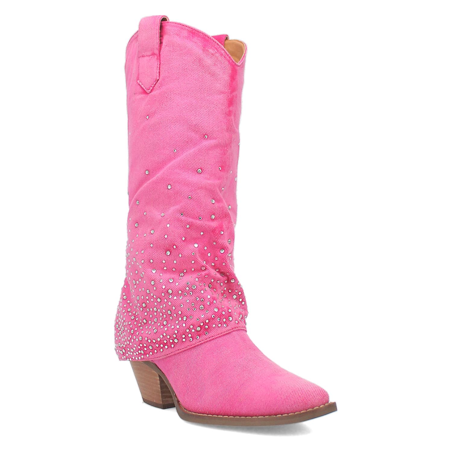 Online Exclusive | Dingo | Eye Candy Denim Leather Boot in Pink **PREORDER