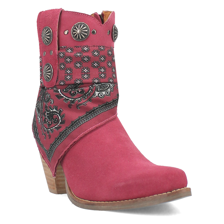 Online Exclusive | Dingo | Bandida Leather Boot in Fuschia **PREORDER - Giddy Up Glamour Boutique