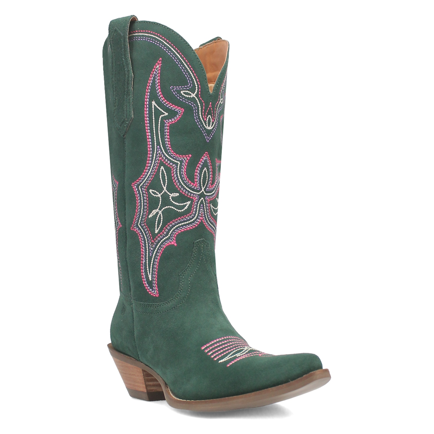 Online Exclusive | Dingo | Hot Sauce Leather Boot in Green **PREORDER