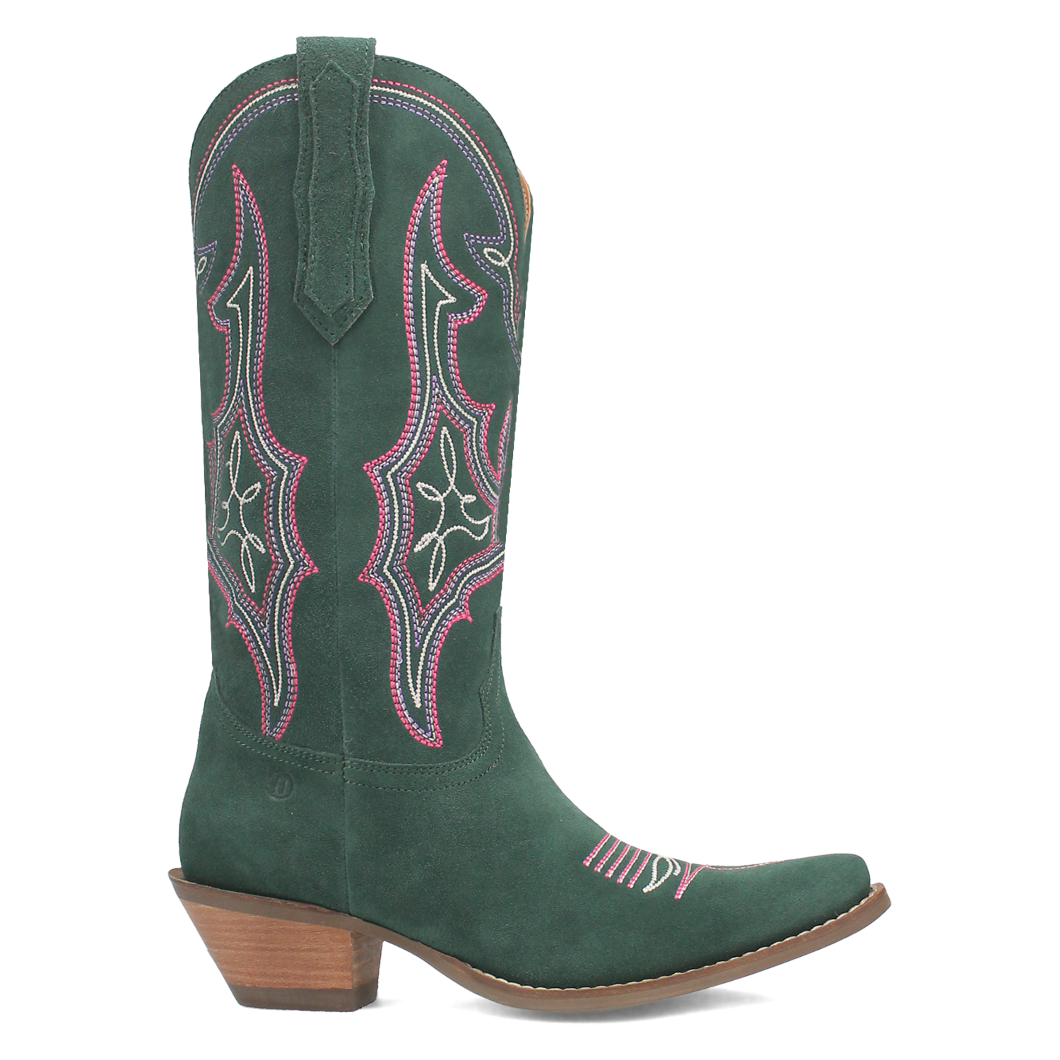 Online Exclusive | Dingo | Hot Sauce Leather Boot in Green **PREORDER