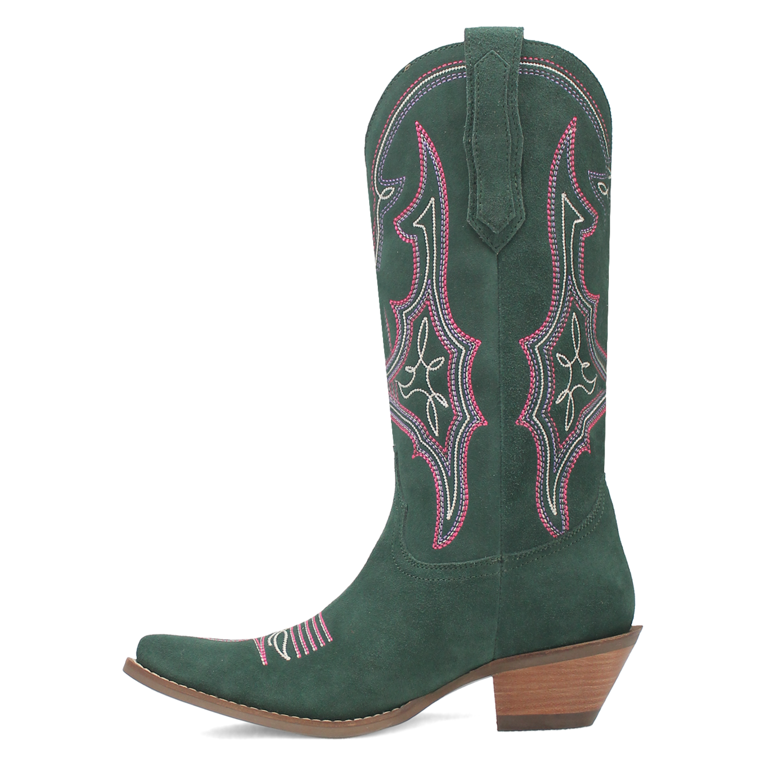 Online Exclusive | Dingo | Hot Sauce Leather Boot in Green **PREORDER