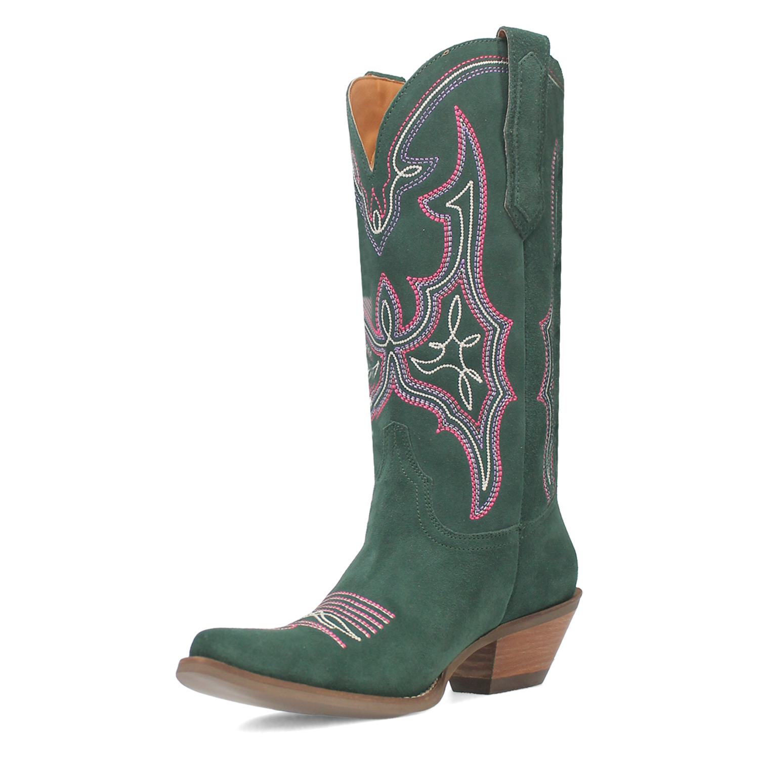 Online Exclusive | Dingo | Hot Sauce Leather Boot in Green **PREORDER