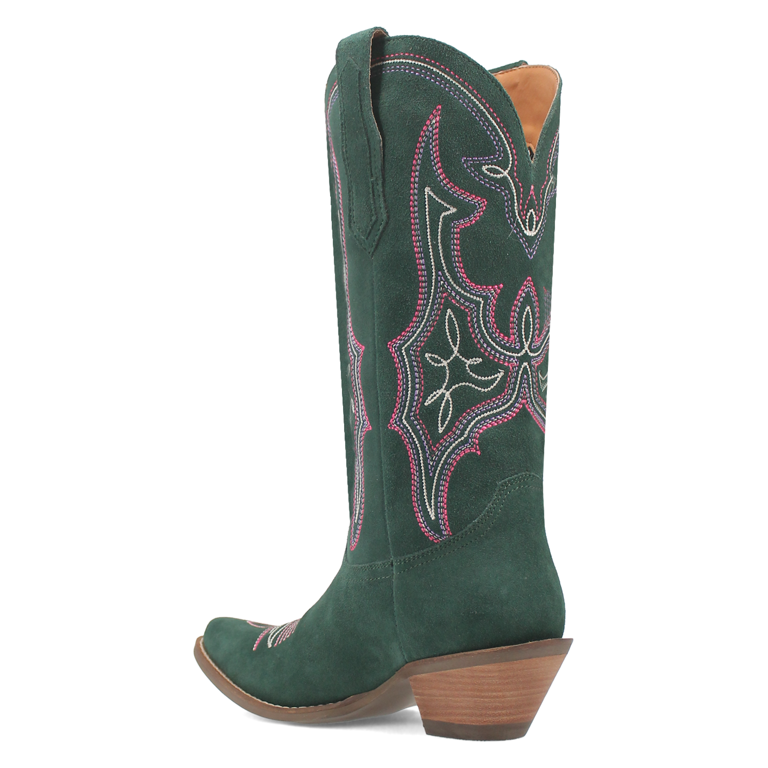 Online Exclusive | Dingo | Hot Sauce Leather Boot in Green **PREORDER