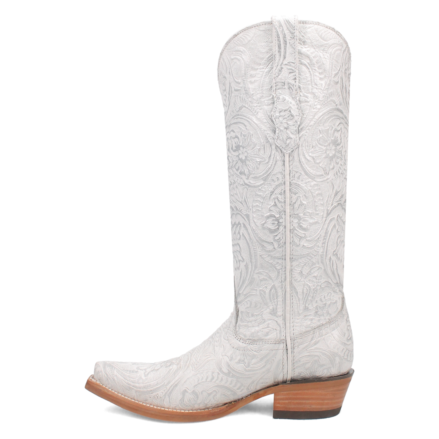 Online Exclusive | Dingo | Bellona Leather Boot in White **PREORDER