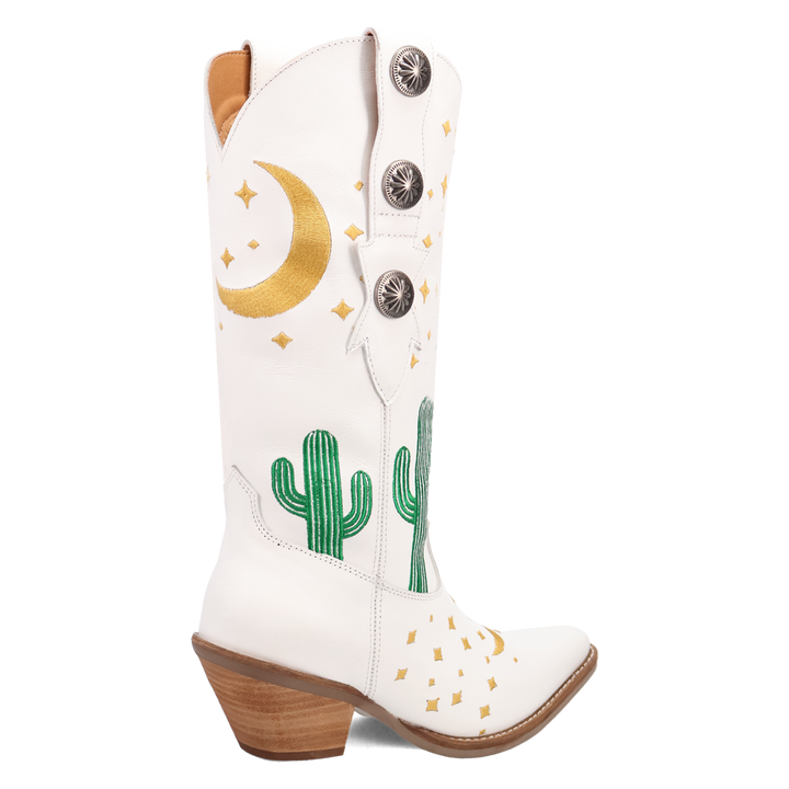 Online Exclusive | Dingo | Pachita Leather Boot in White ***PREORDER