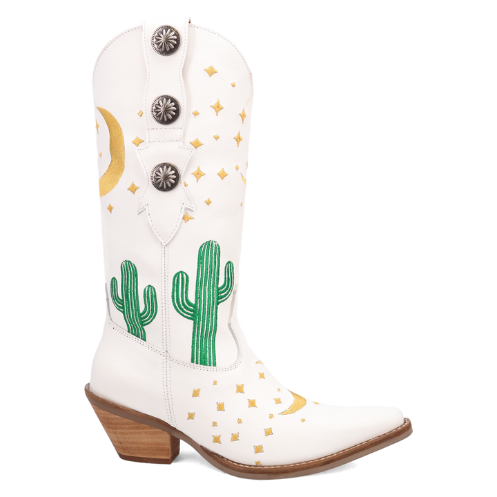 Online Exclusive | Dingo | Pachita Leather Boot in White ***PREORDER