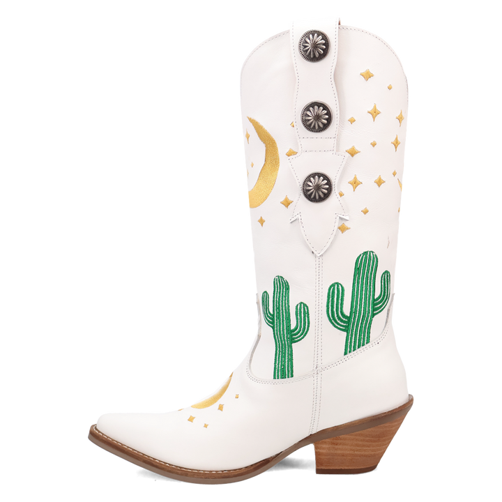 Online Exclusive | Dingo | Pachita Leather Boot in White ***PREORDER