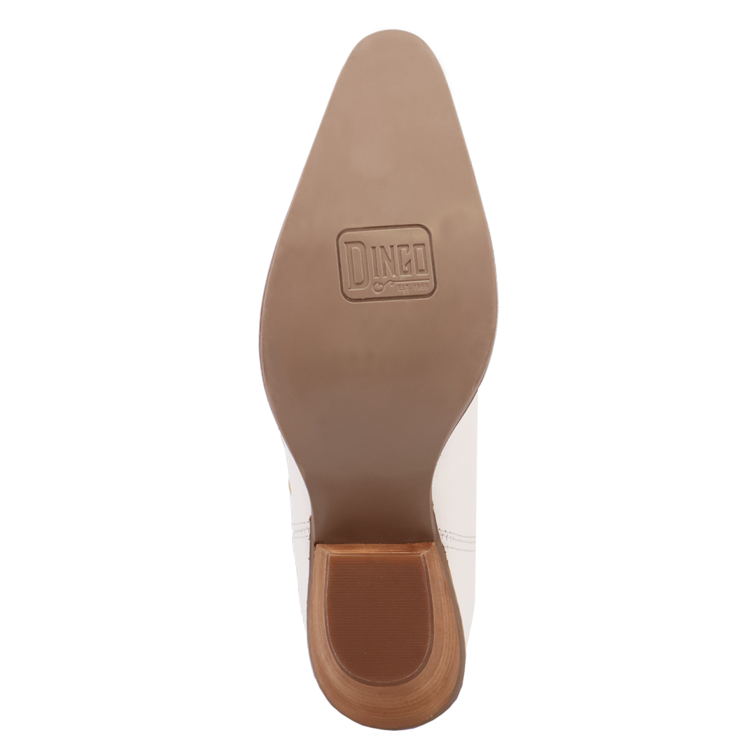 Online Exclusive | Dingo | Pachita Leather Boot in White ***PREORDER