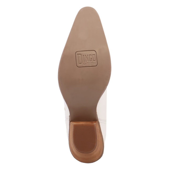 Online Exclusive | Dingo | Pachita Leather Boot in White ***PREORDER