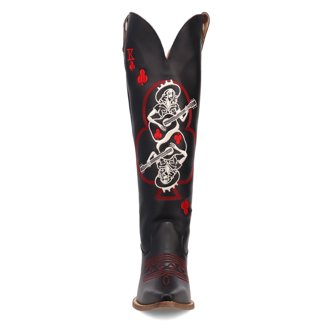 Online Exclusive | Dingo | King Of Clubs Leather Boot in Black *** PREORDER