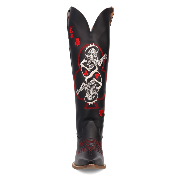 Online Exclusive | Dingo | King Of Clubs Leather Boot in Black *** PREORDER