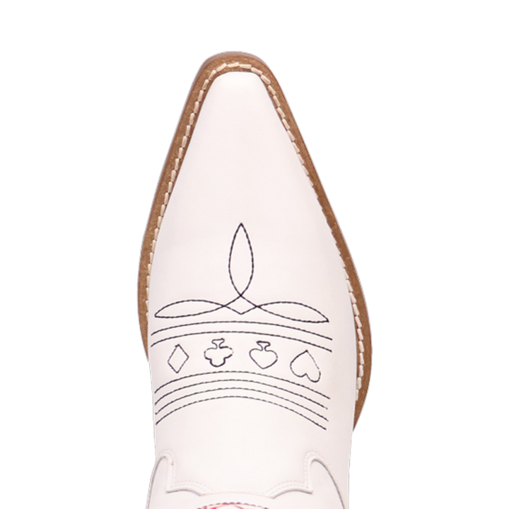 Online Exclusive | Dingo | King Of Clubs Leather Boot in White *** PREORDER