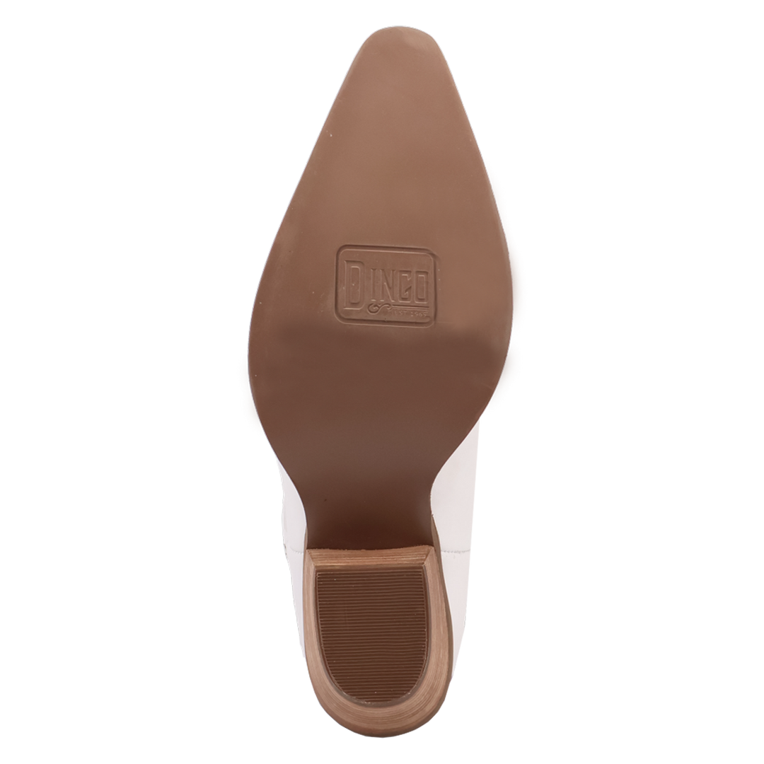 Online Exclusive | Dingo | King Of Clubs Leather Boot in White *** PREORDER