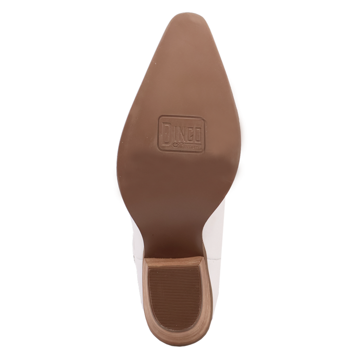 Online Exclusive | Dingo | King Of Clubs Leather Boot in White *** PREORDER
