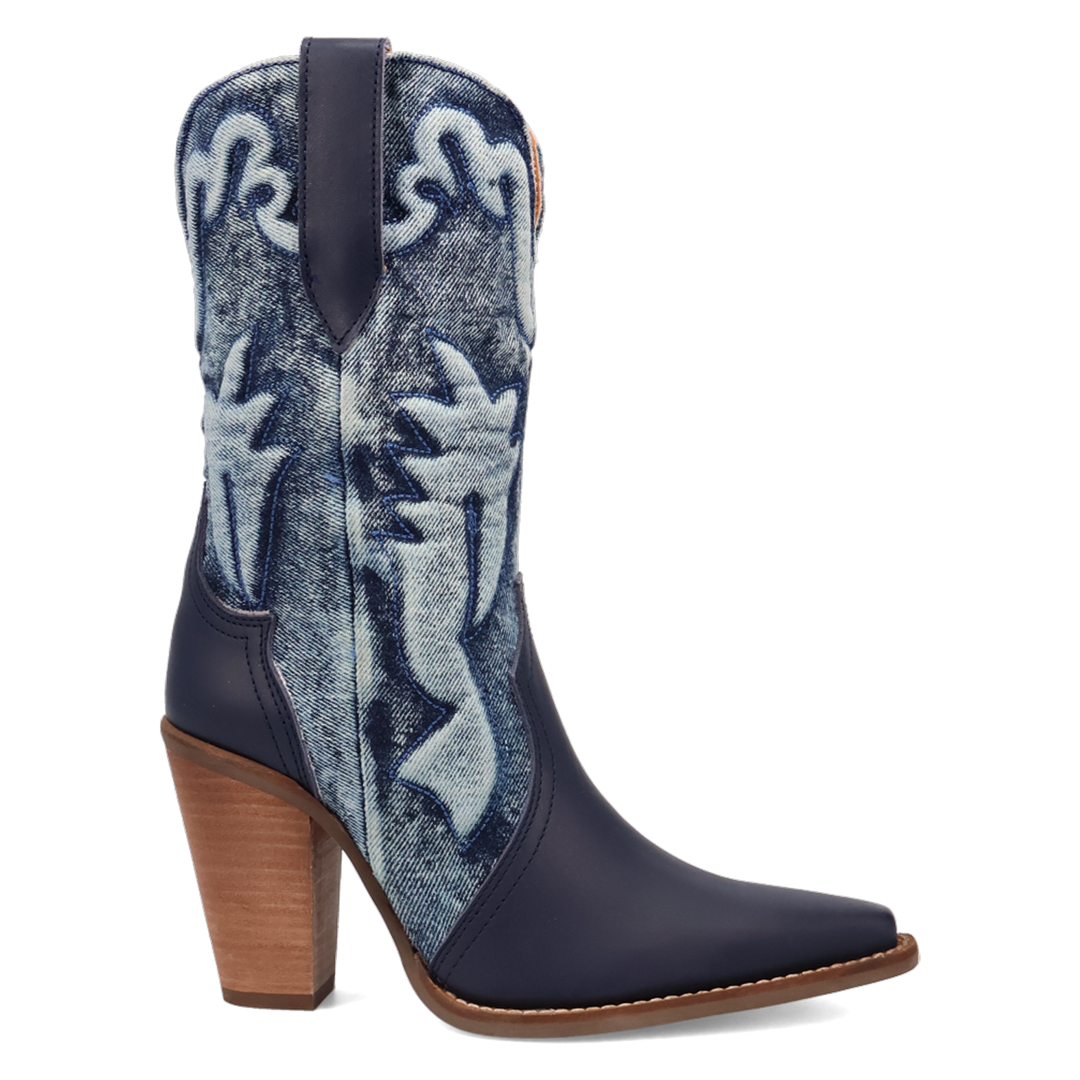 Online Exclusive | Dingo | Tipsy Leather Boot in Blue ***PREORDER