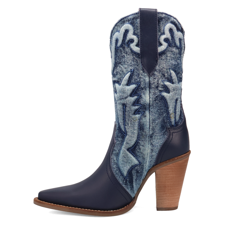 Online Exclusive | Dingo | Tipsy Leather Boot in Blue ***PREORDER