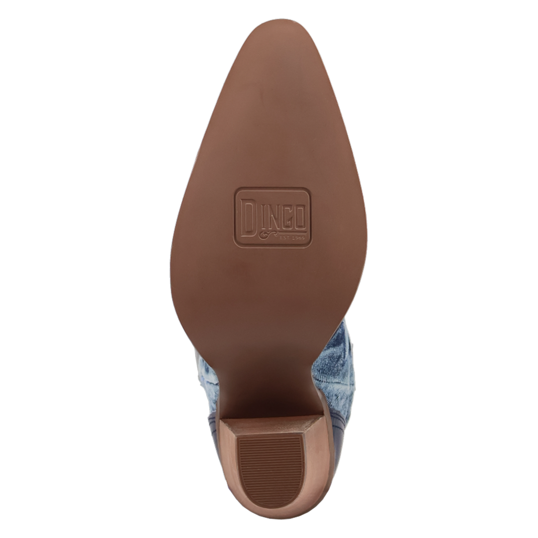 Online Exclusive | Dingo | Tipsy Leather Boot in Blue ***PREORDER