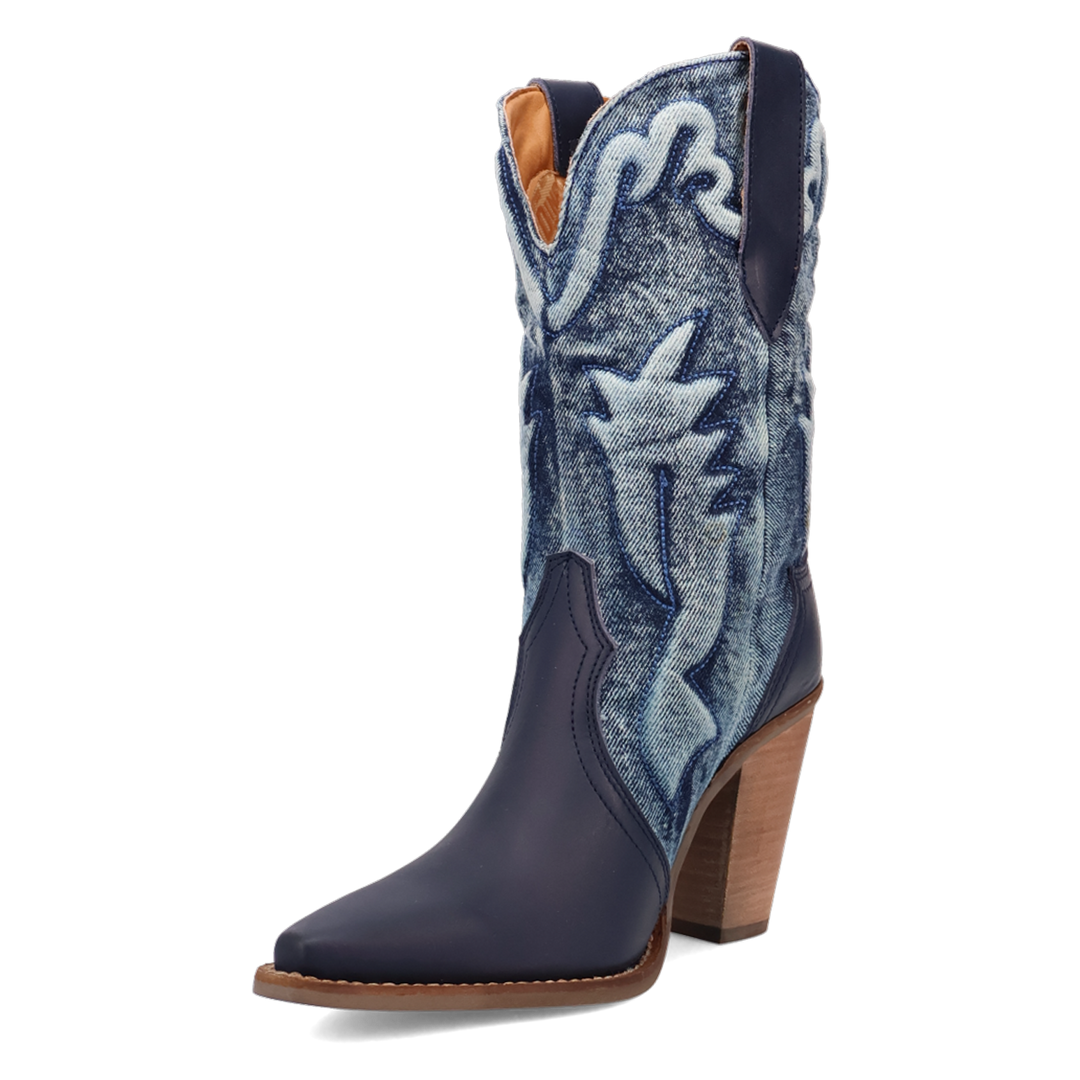 Online Exclusive | Dingo | Tipsy Leather Boot in Blue ***PREORDER