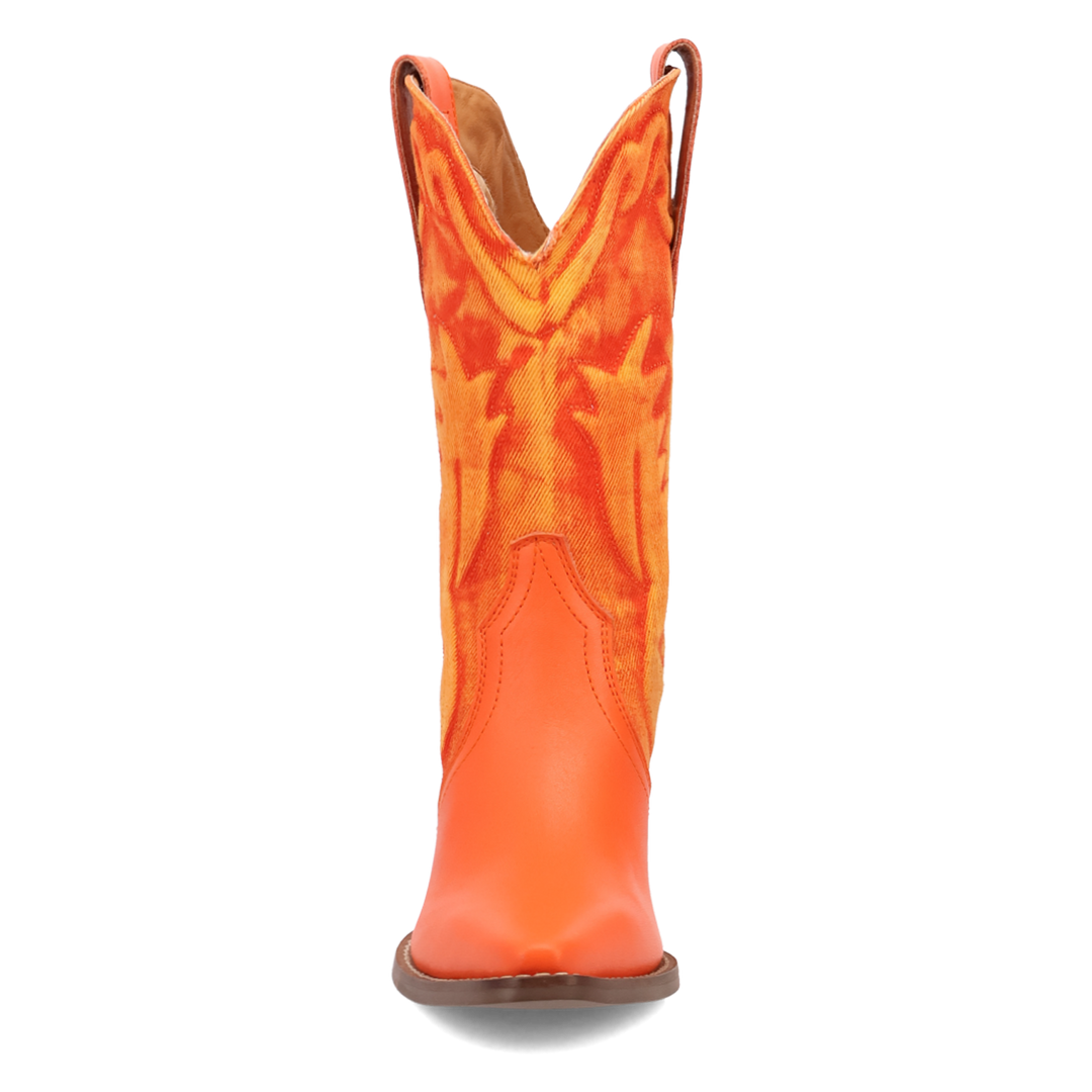 Online Exclusive | Dingo | Tipsy Leather Boot in Orange ***PREORDER