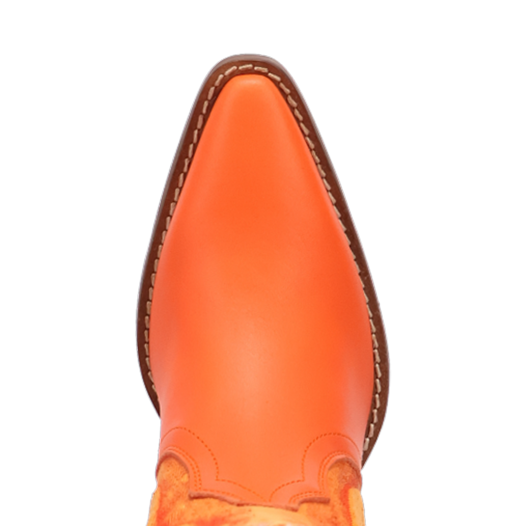 Online Exclusive | Dingo | Tipsy Leather Boot in Orange ***PREORDER