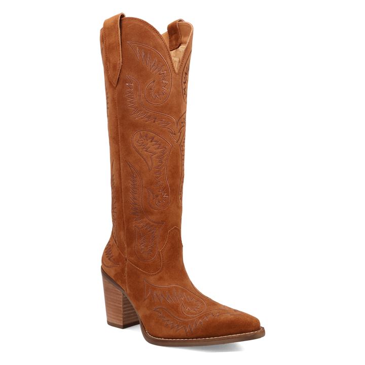 Online Exclusive | Dingo | Evita Leather Boot in Camel *** PREORDER