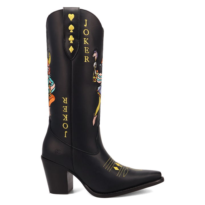 Online Exclusive | Dingo | Joker Leather Boot in Black *** PREORDER