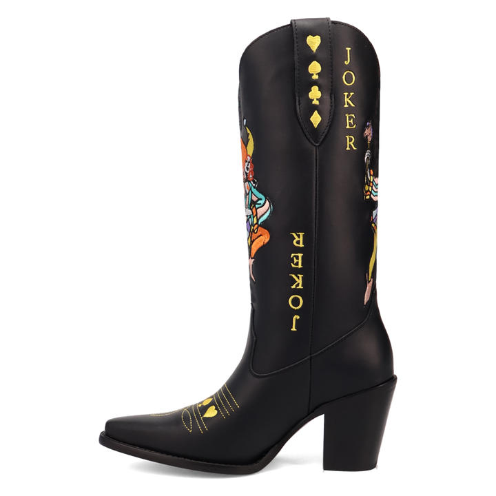 Online Exclusive | Dingo | Joker Leather Boot in Black *** PREORDER