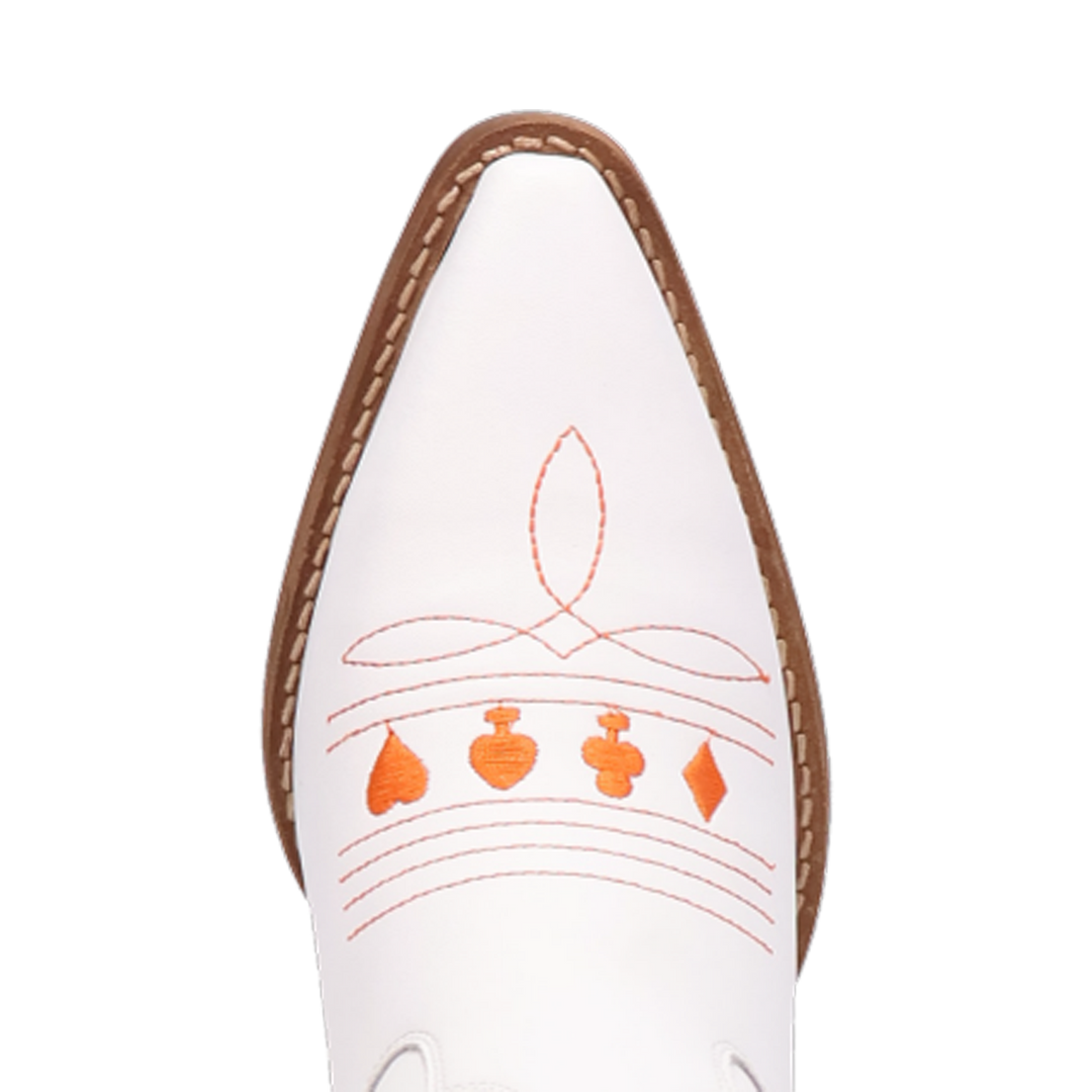 Online Exclusive | Dingo | Joker Leather Boot in White *** PREORDER