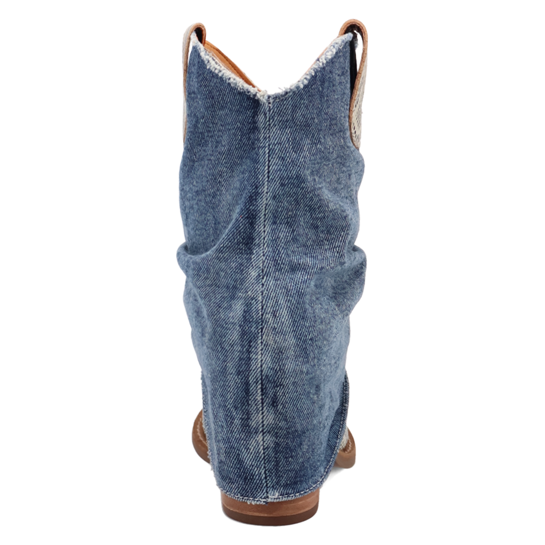 Online Exclusive | Dingo | Denim Dream Leather Booty in Blue *** PREORDER