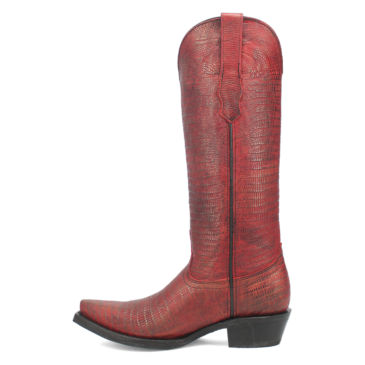 Online Exclusive | Dingo | Athena Leather Boot in Red **PREORDER