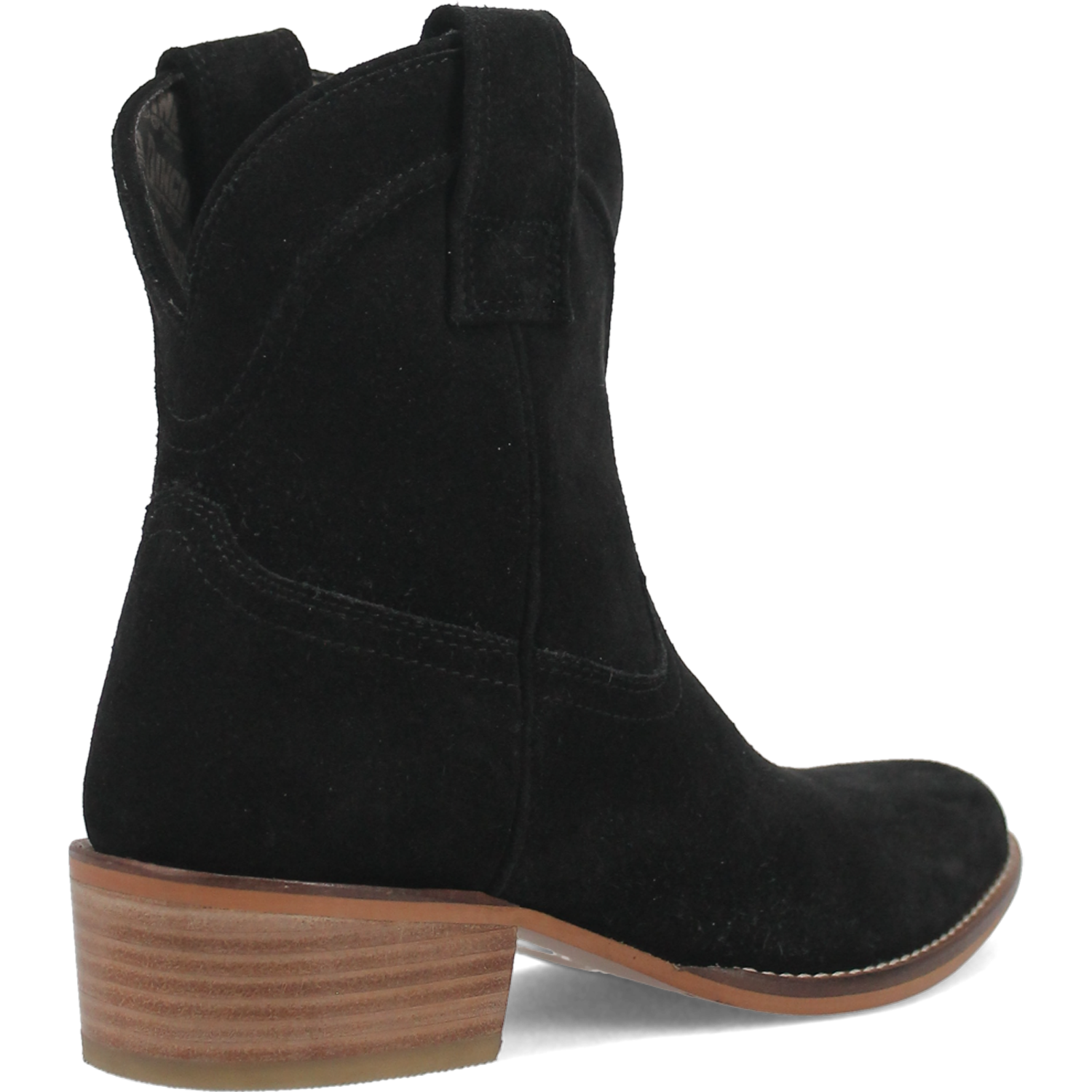 Online Exclusive | Dingo | Tumbleweed Suede Leather Bootie in Black **PREORDER