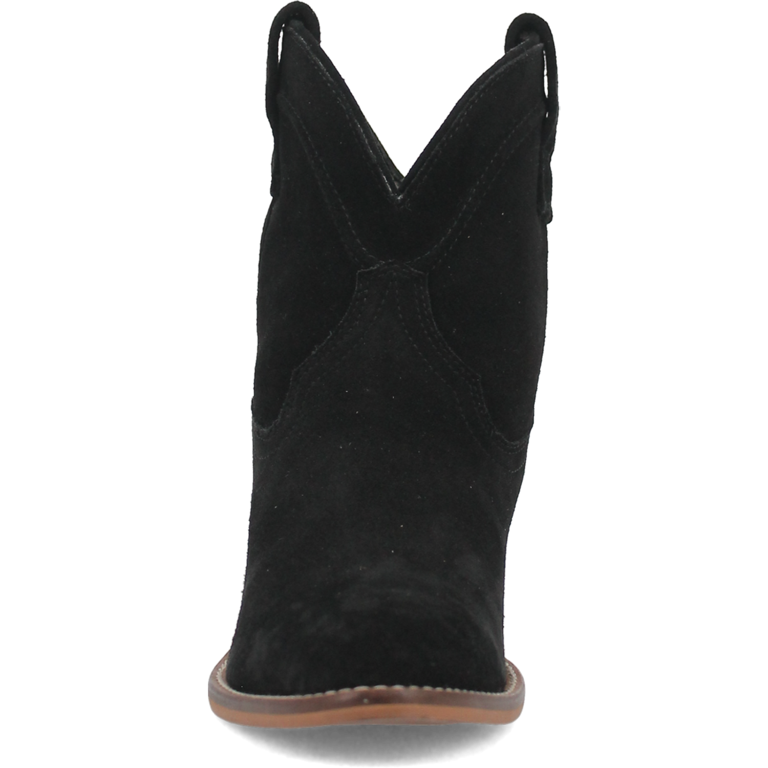 Online Exclusive | Dingo | Tumbleweed Suede Leather Bootie in Black **PREORDER