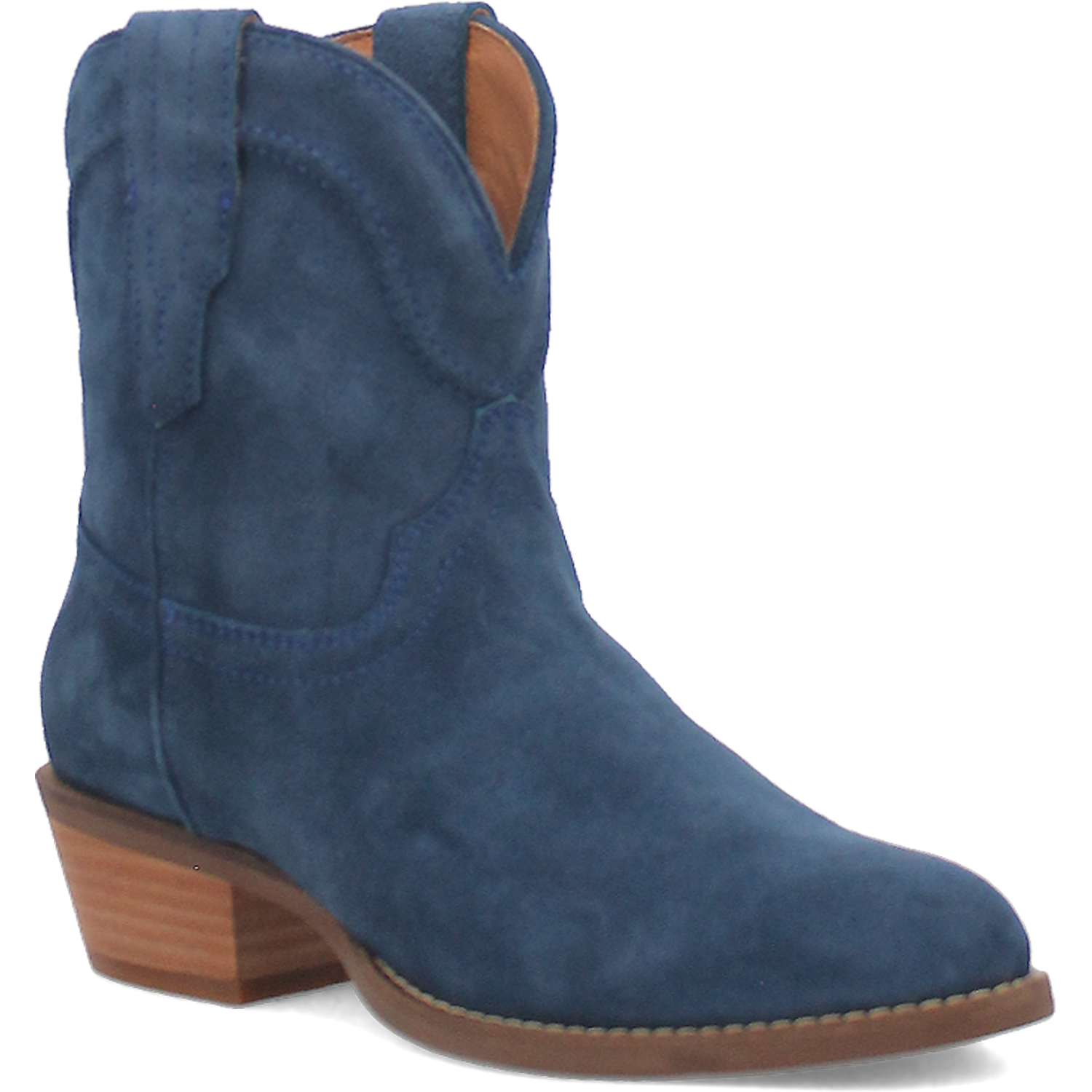 Online Exclusive | Dingo | Tumbleweed Suede Leather Bootie in Navy Blue **PREORDER