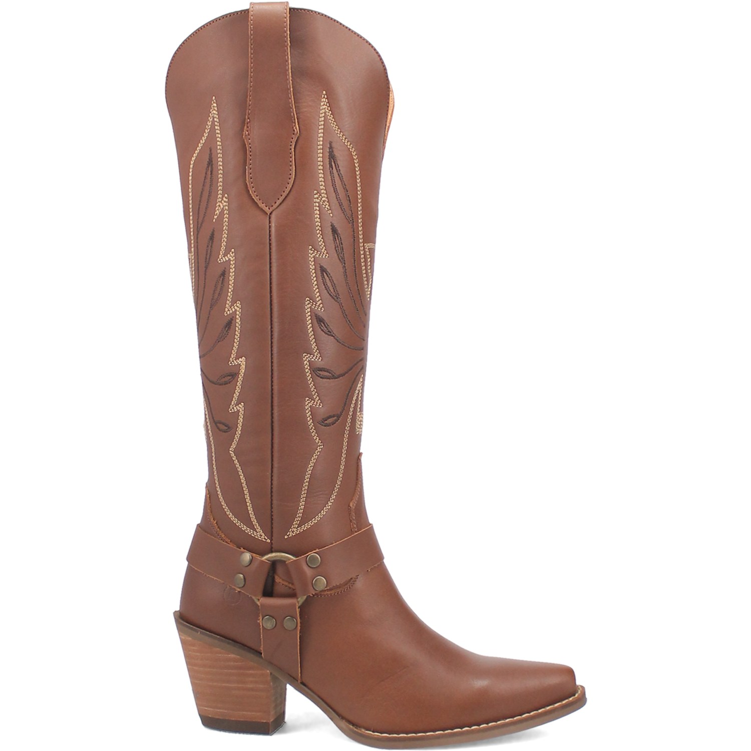 Online Exclusive | Dingo | Heavens to Betsy Leather Boot in Brown **PREORDER