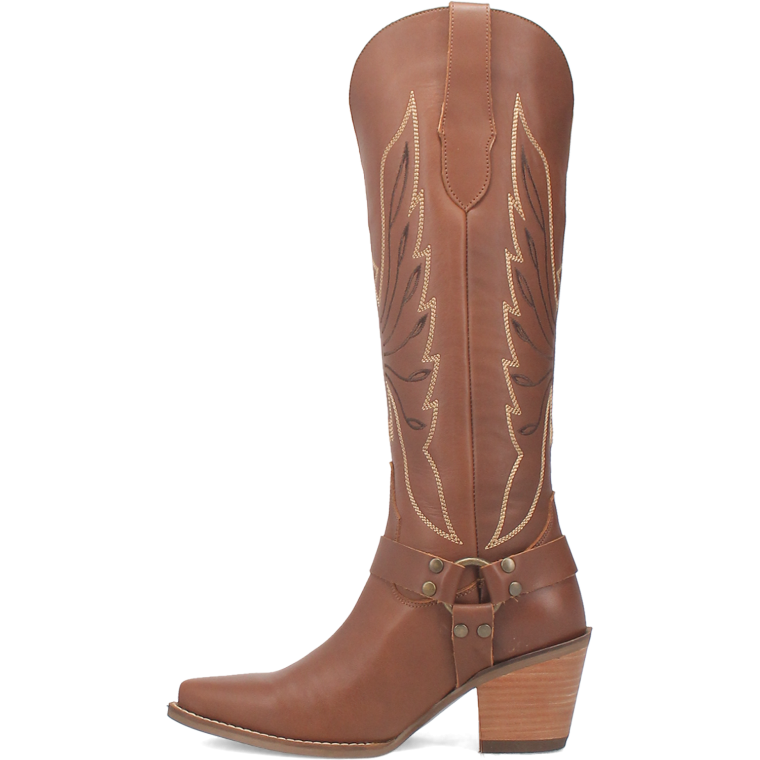 Online Exclusive | Dingo | Heavens to Betsy Leather Boot in Brown **PREORDER