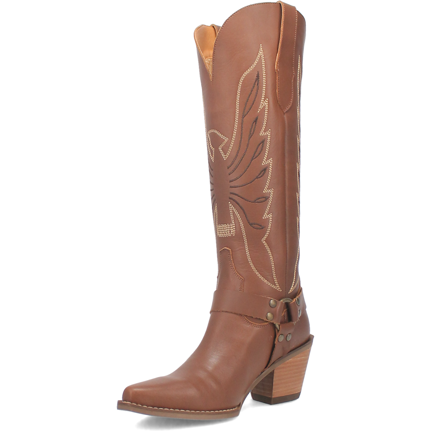 Online Exclusive | Dingo | Heavens to Betsy Leather Boot in Brown **PREORDER