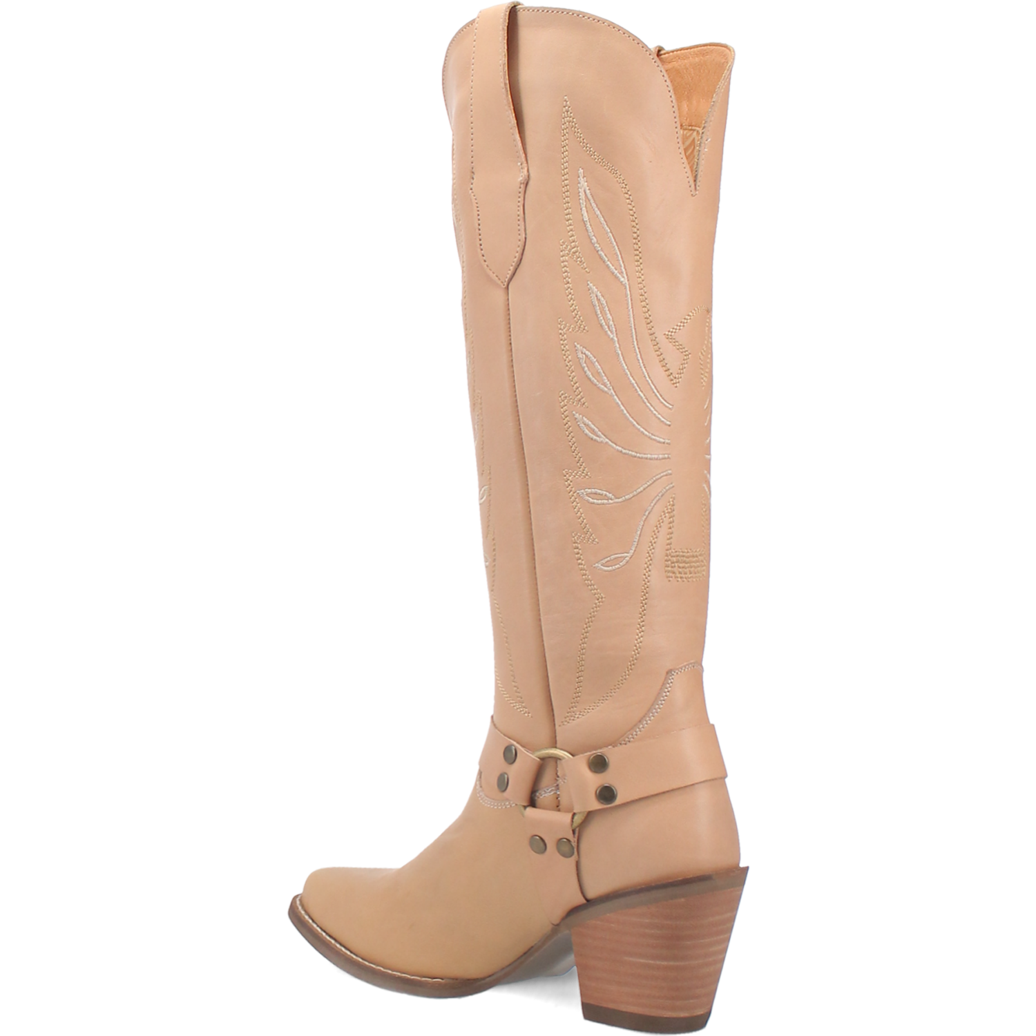 Online Exclusive | Dingo | Heavens to Betsy Leather Boot in Natural Tan **PREORDER