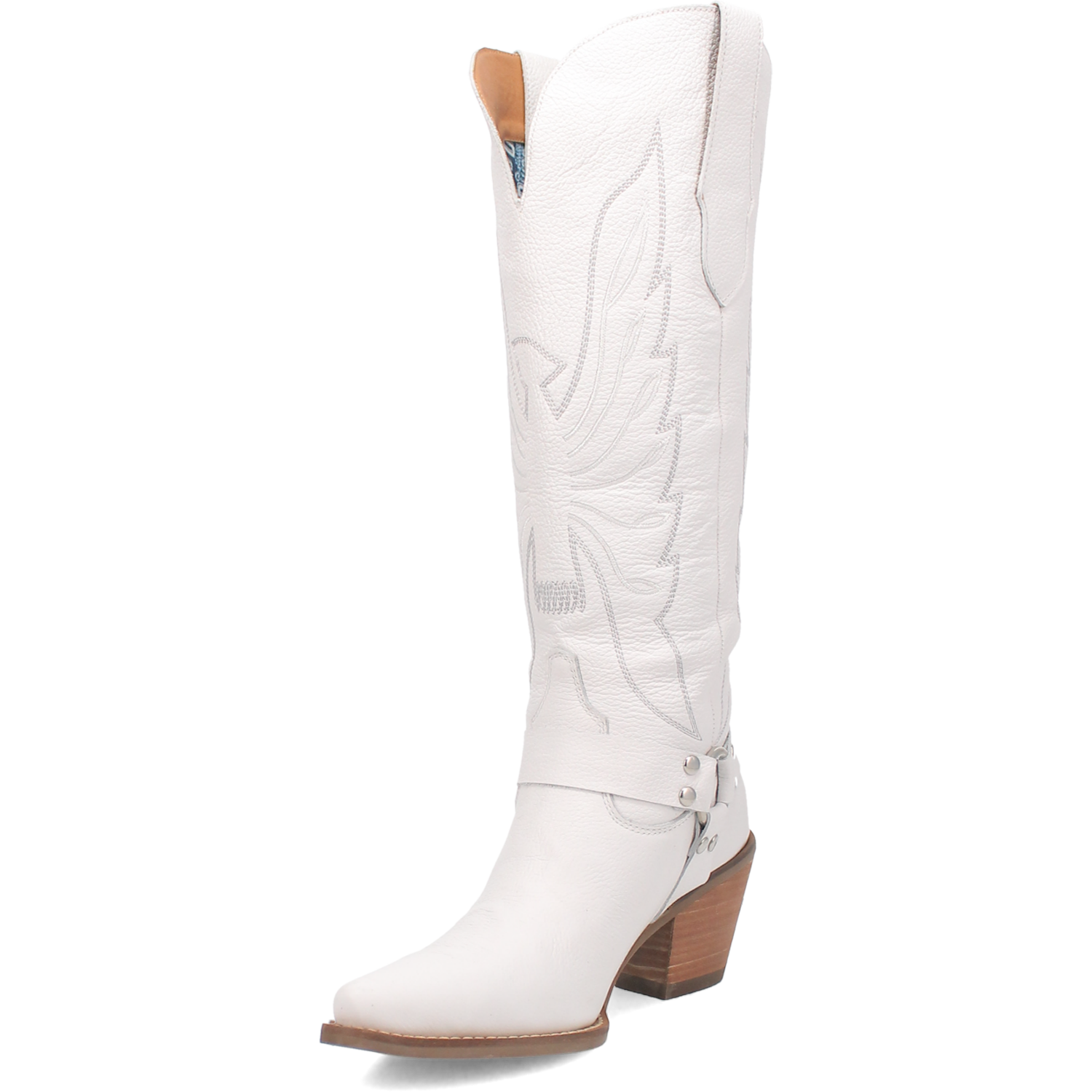 Online Exclusive | Dingo | Heavens to Betsy Leather Boot in White **PREORDER